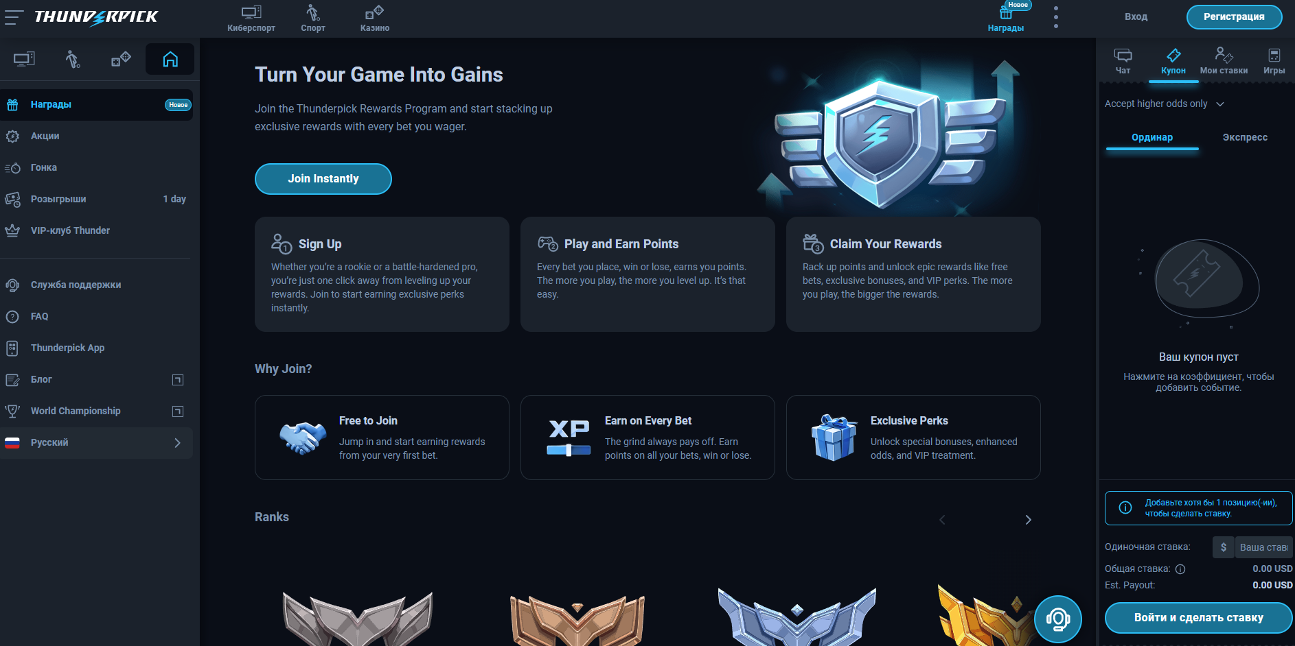Thunderpick Casino Promotions and Loyalty Programs